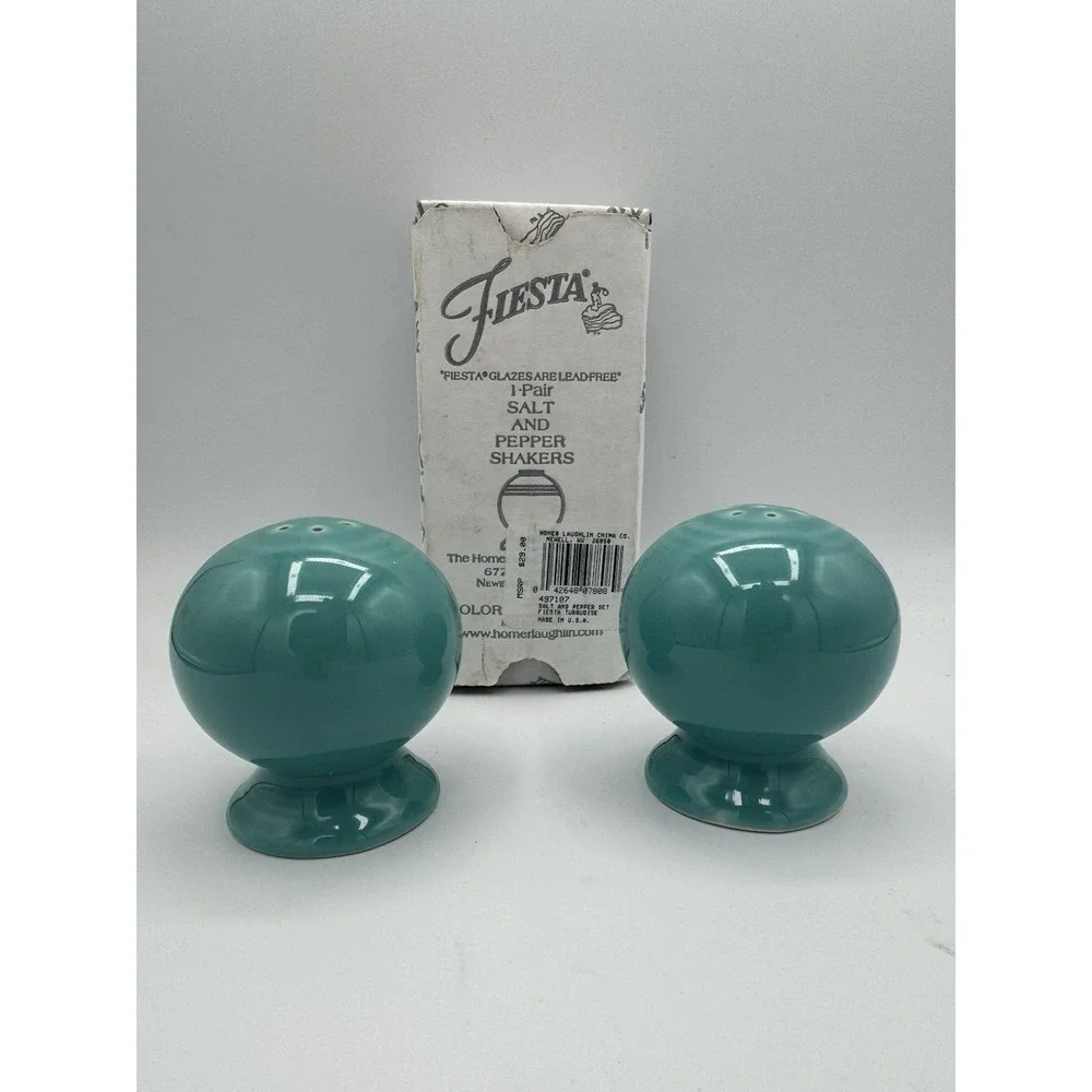 Fiestaware 497107 Salt & Pepper Set | Turquoise NEW
